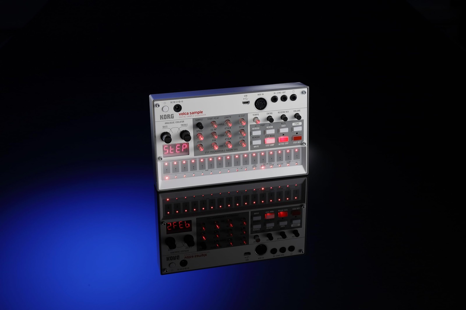 KORG volca sample2 Digital Sampler Synthesizer (Battery Powered)