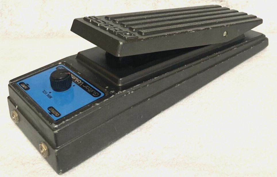 Boss FV-100 Guitar＆Bass Volume Pedal  Vintage 80s Free Shipping Made In Japan