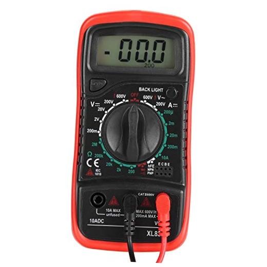 Multimeter, Digital Voltmeter Electrical Tester for Laboratory Widely Use