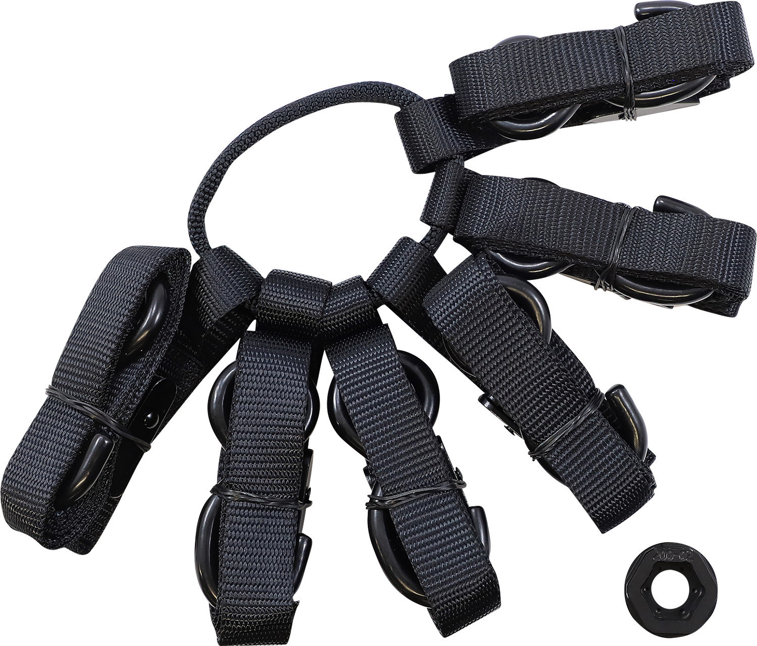MOOSE OFFROAD - Cargo Straps Utv Black | O10-6745