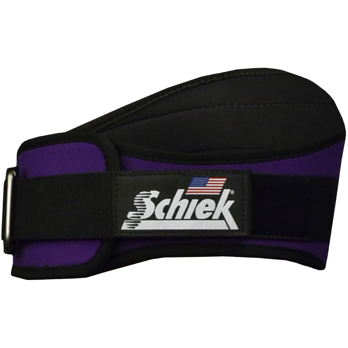Schiek Model 2006 Nylon Purple Weight Lifting Belt Bodybuilding Weight Lifting