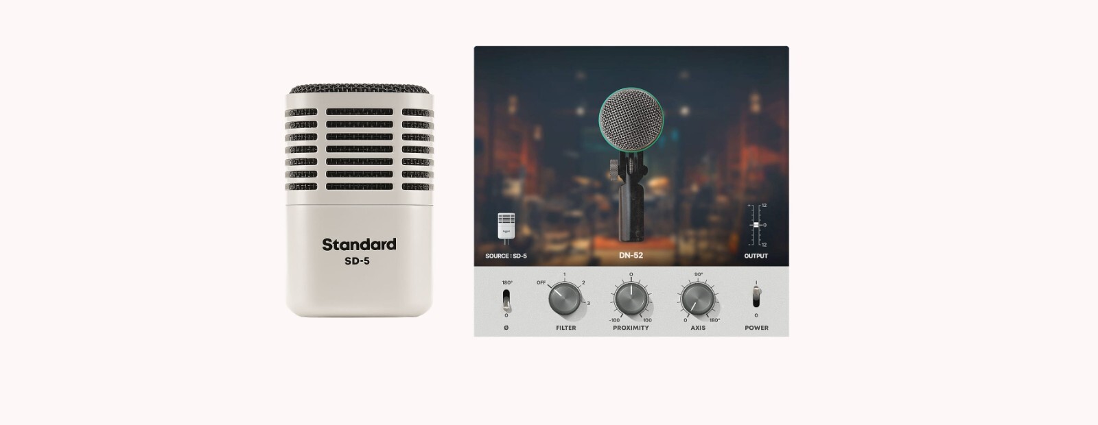 Universal Audio Microphone Supercardioid Dynamic SD-5 UA-SD5-U     DEALER.