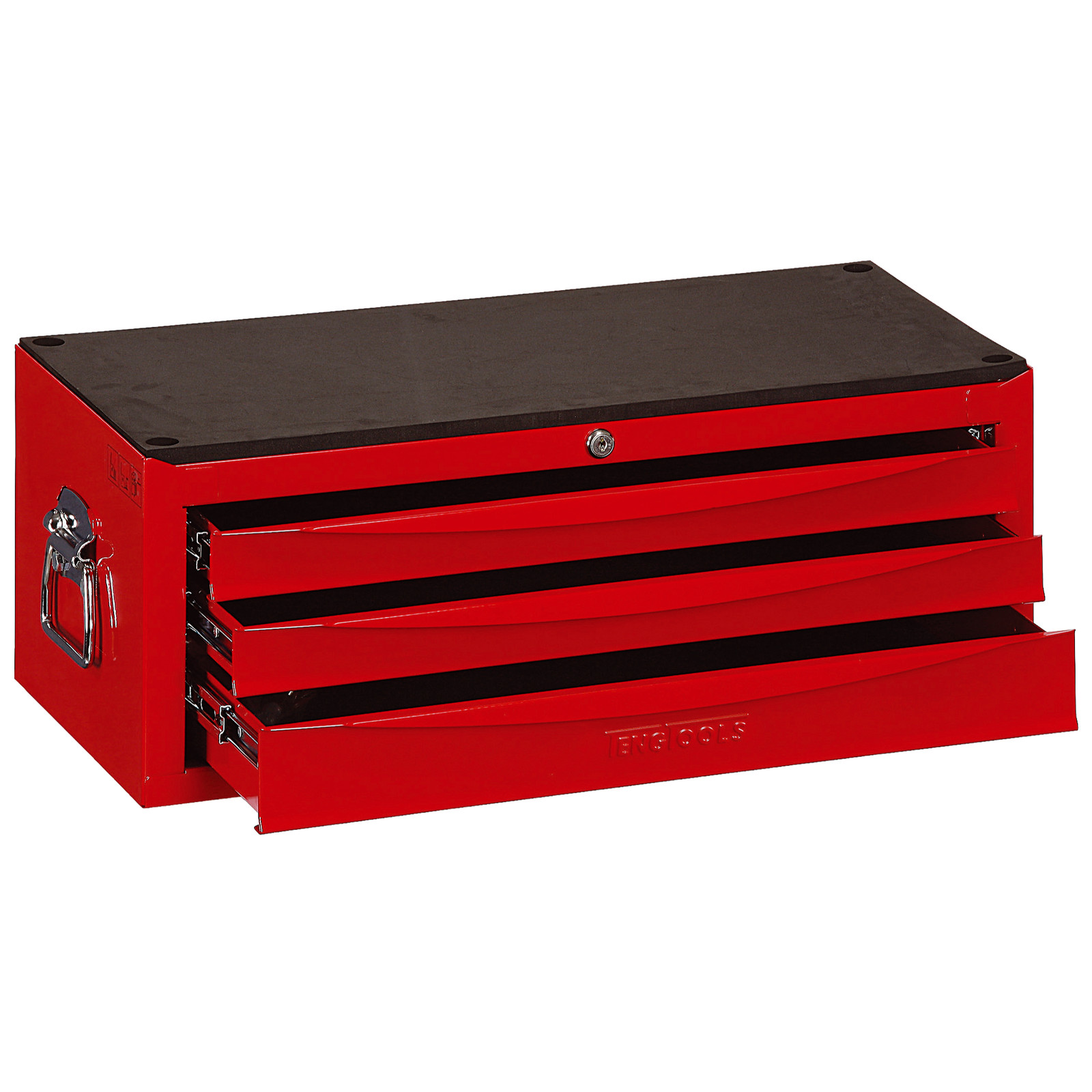 Teng Tools 26 Inch Classic Tool Chest 3 Drawers Red US TC803USV