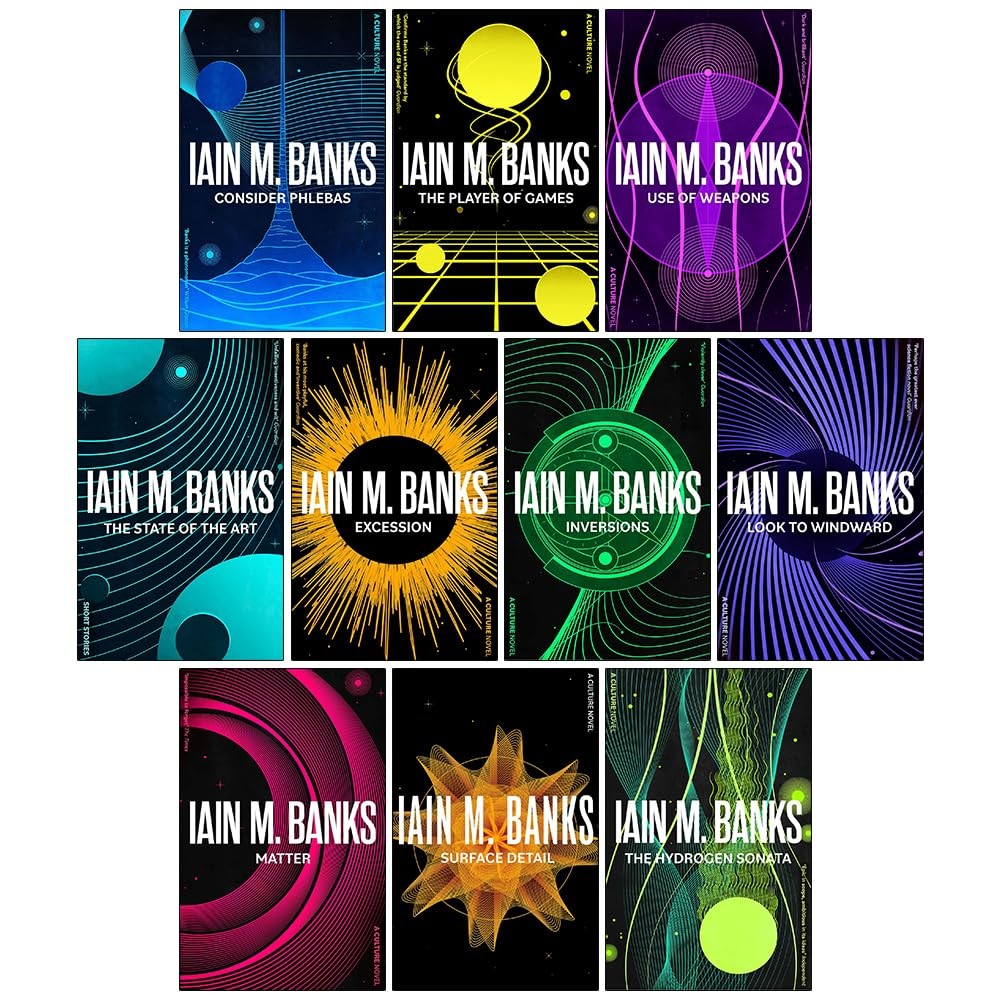 Iain m banks culture series 10 books collection set by Iain Banks