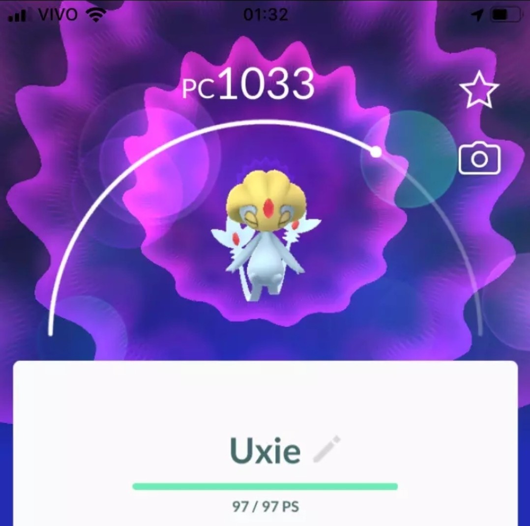 Pokémon Uxie Regional Go TD