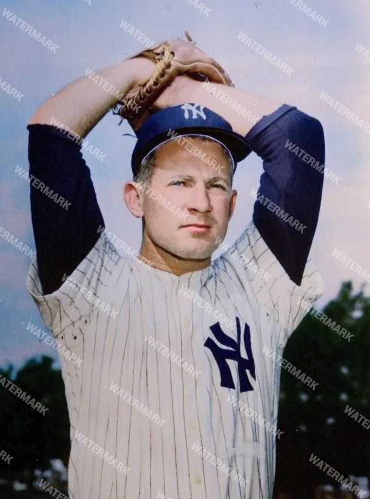 GW851 Whitey Ford New York Yankees 8x10 11x14 16x20 Colorized Photo