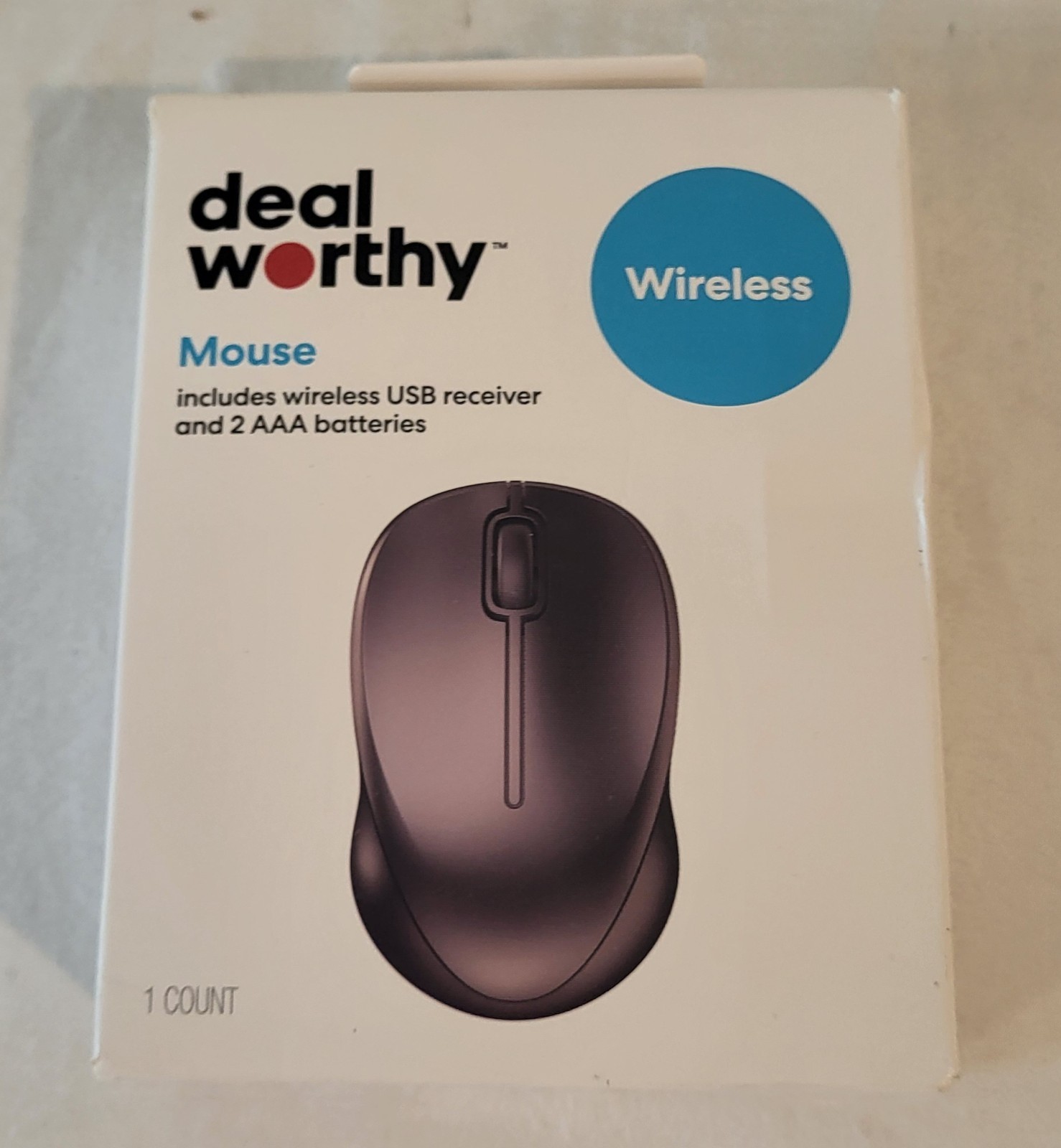 dealworthy™ wireless mouse NIB