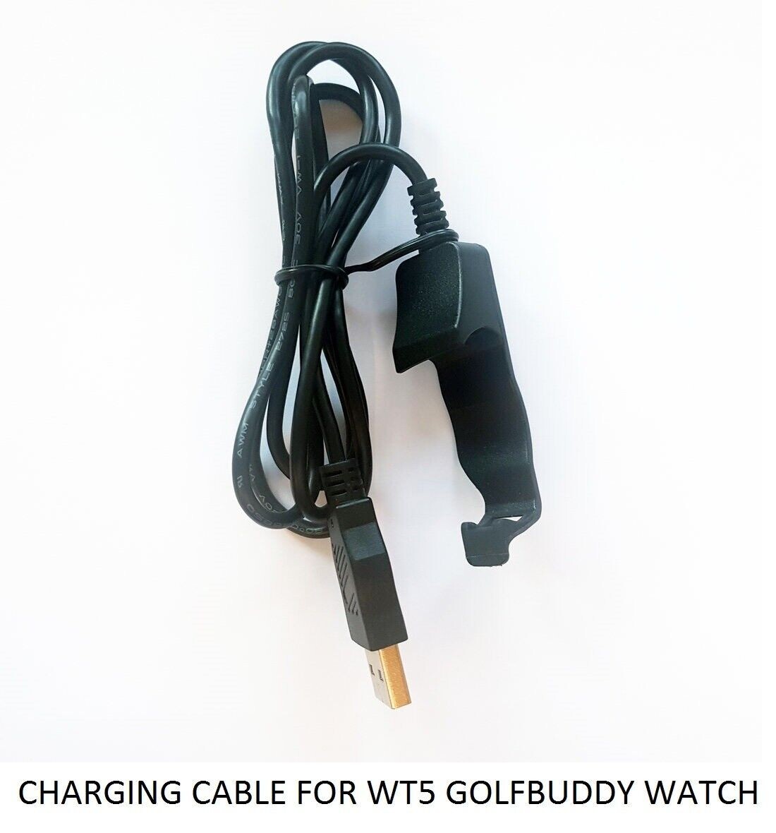 WT5 USB CHARGING CABLE FOR GOLF BUDDY WATCH NEW  GOLFBUDDY W T 5 CHARGER