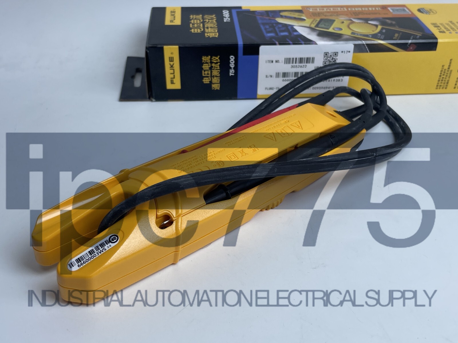 Fluke T5-600 Clamp Meter Continuity Current Electrical Tester #Z