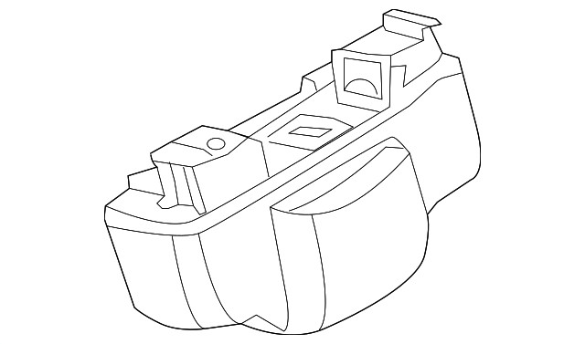 Genuine Volkswagen Lock Housing 2Q0-905-861-B