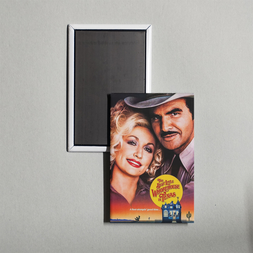 The Best Little Whorehouse in Texas Mini Movie Poster Fridge Locker Magnet