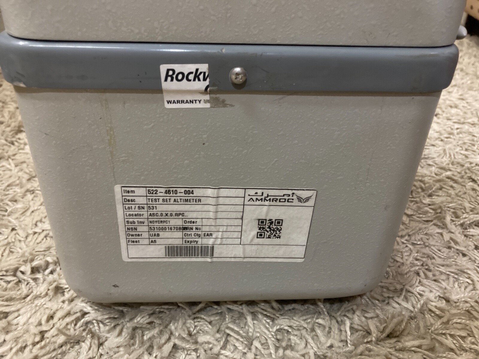 ROCKWELL COLLINS 980N-1 ALTIMETER TEST SET
