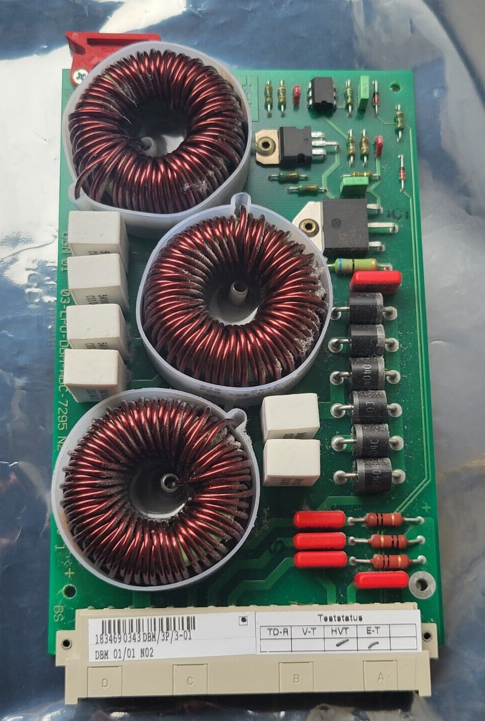 SIEMENS 00353448-02 DMB/3P/3-01 DYNAMIC BRAKE MODULE (IN16S3B4)