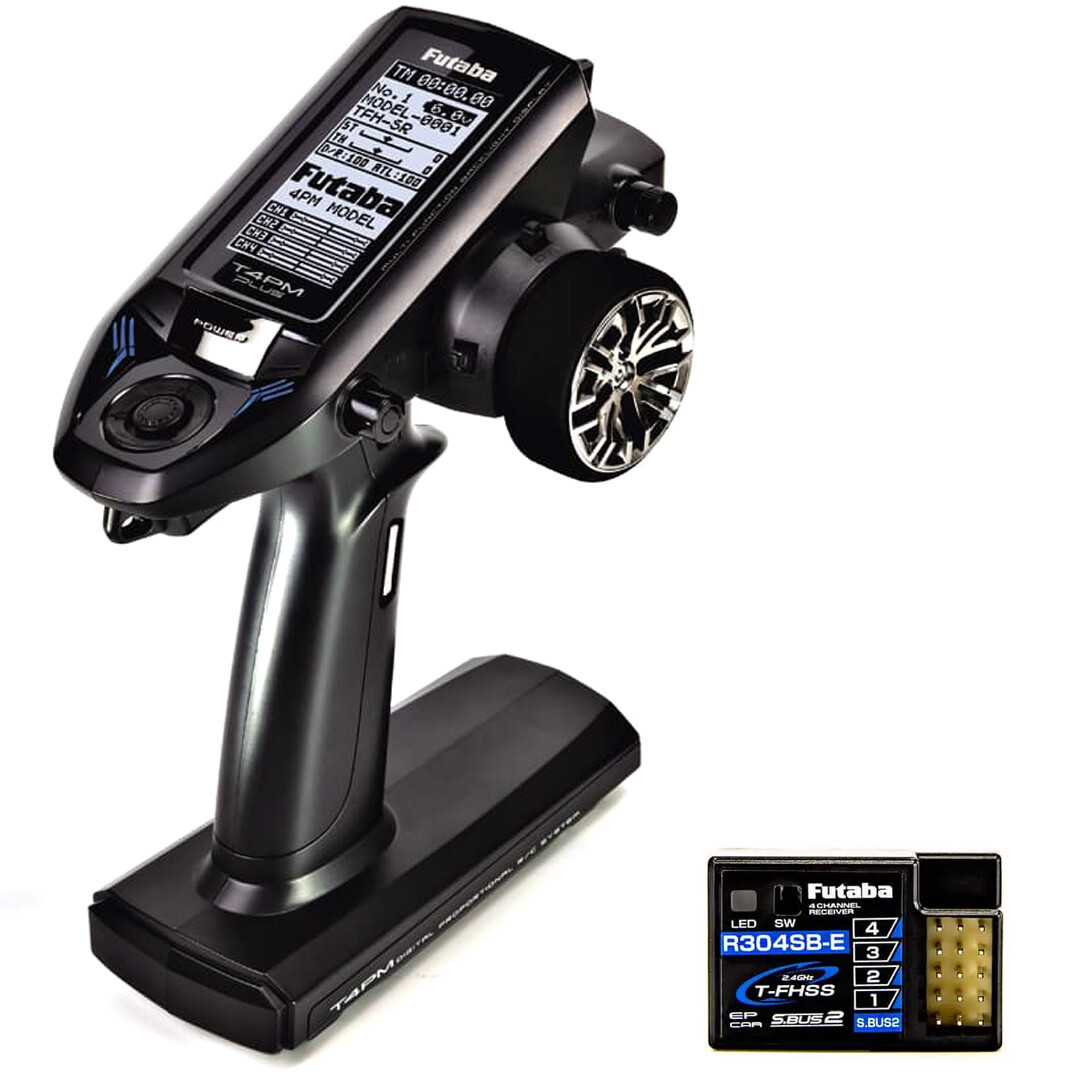 Futaba 01004415-3 4PM Plus Transmitter Digital RC System w/ R304SB-E Receiver