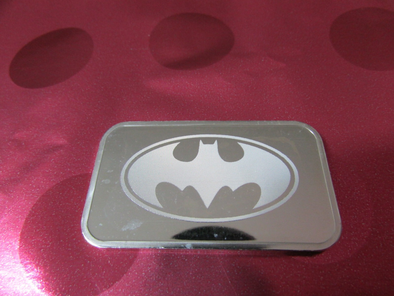 1 Oz .999 Fine Silver Bar BATMAN New Design Art Ingot Bullion USA no Suisse