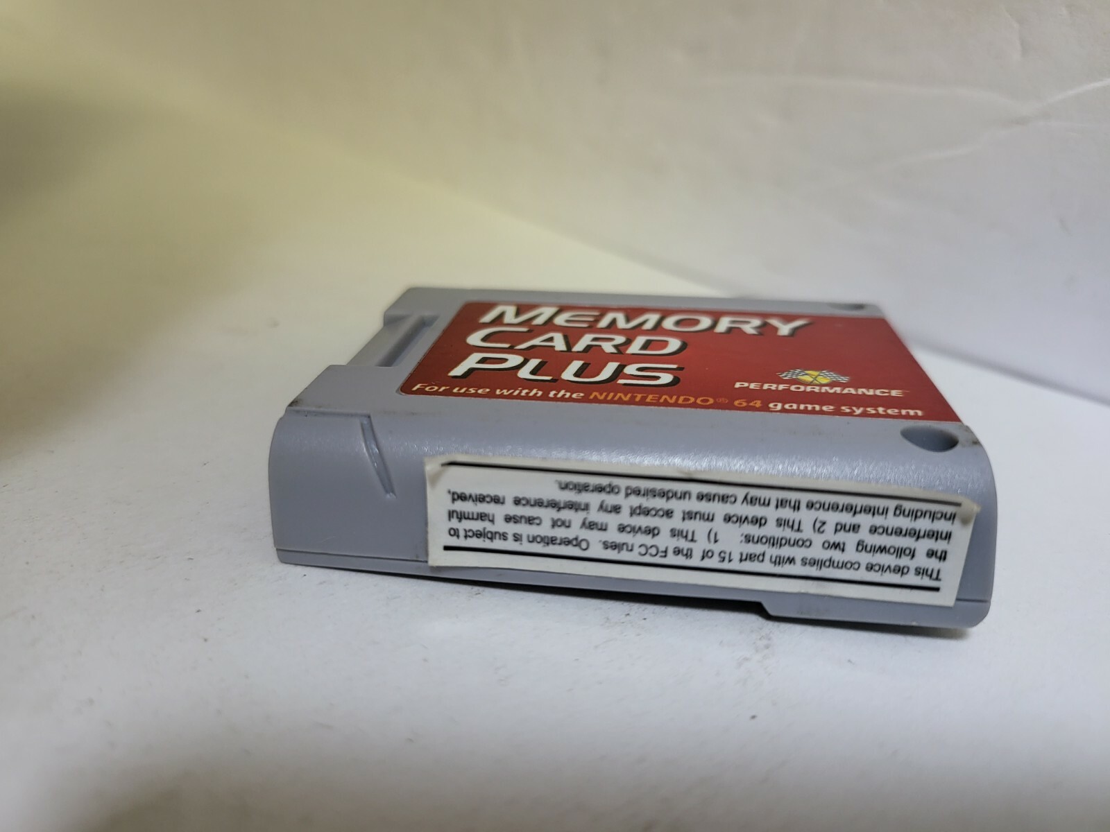 MEMORY CARD PLUS 1024K 492 BLOCKS FOR N64 NINTENDO 64 Replaceable battery #A9