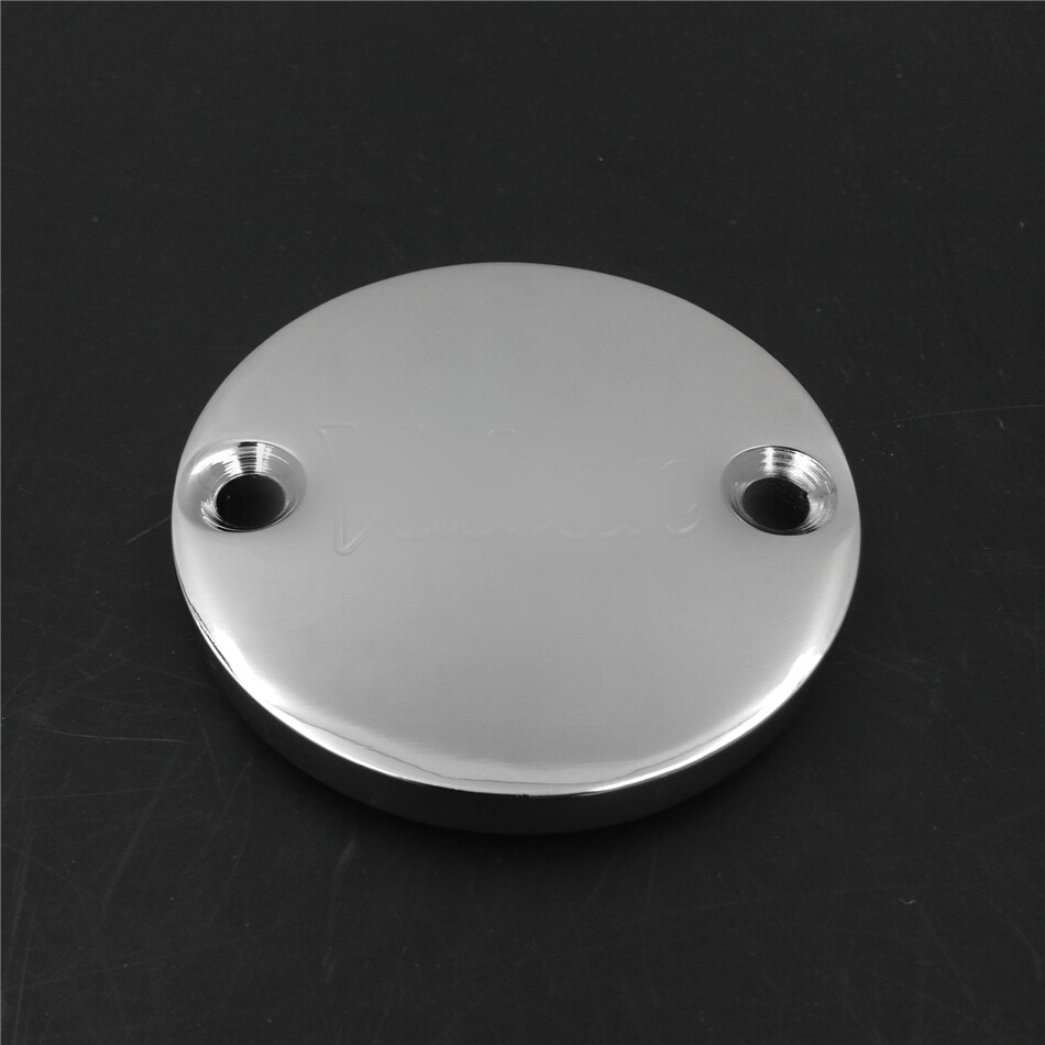 Brake Fluid Reservoir Cap Cover "Vulcan" For Kawasaki Vulcan 1500 1987-2008 Chro