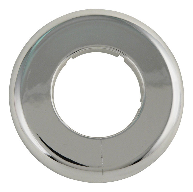 Plumb Pak PP811-12 Plastic Chrome Plated Floor and Ceiling Plate 4-3/4 W in.