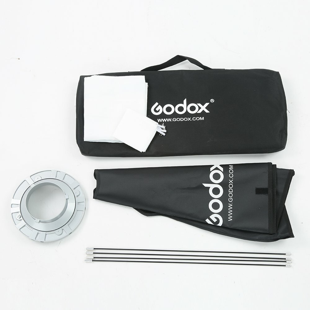 US 2X 60*60cm 24x24" Rectangular Bowens Softbox Fr Studio Strobe Flash Speedlite