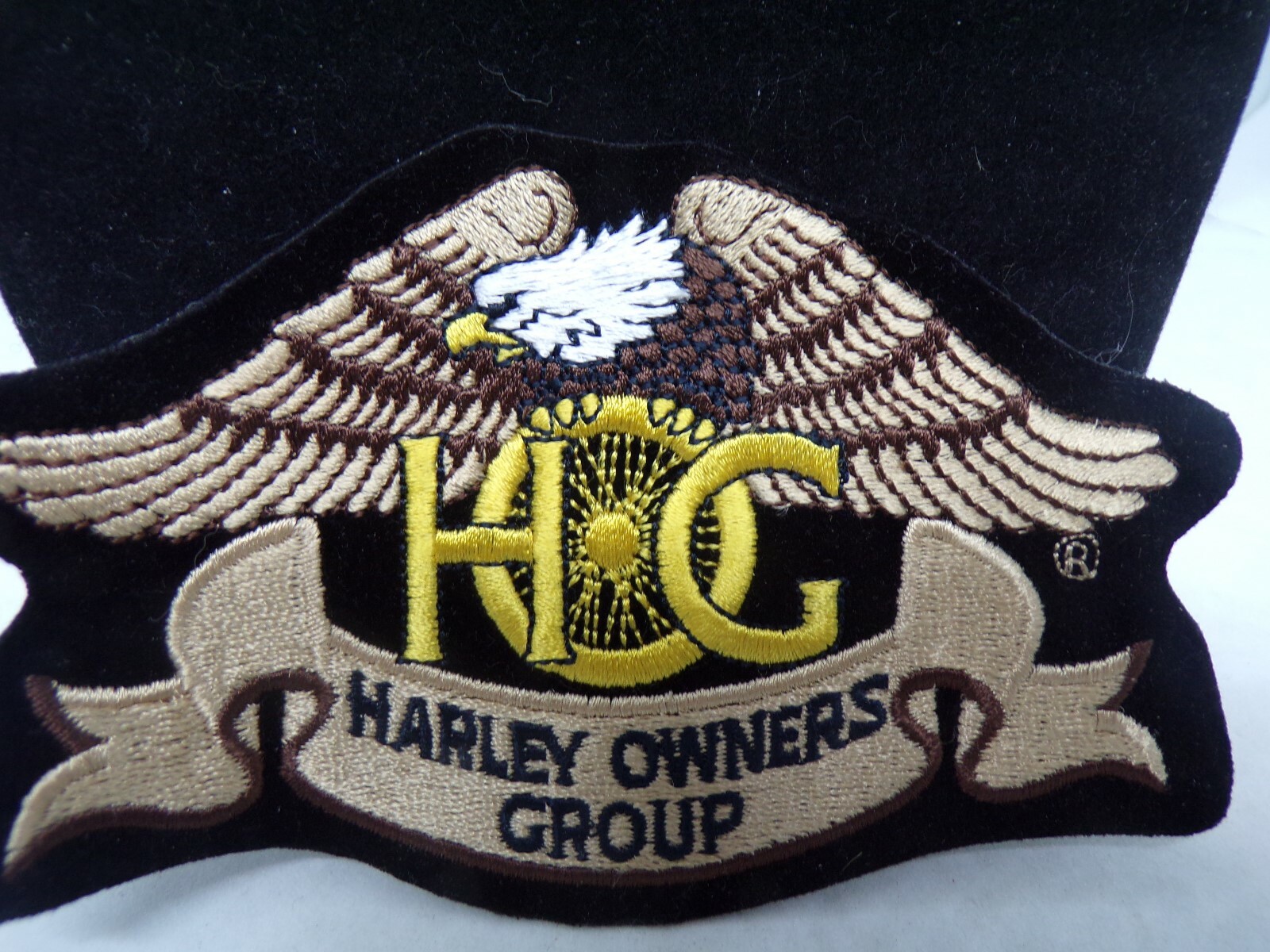 Harley Davidson Owners Group HOG 4 3/4" patch H-D Motorcycle