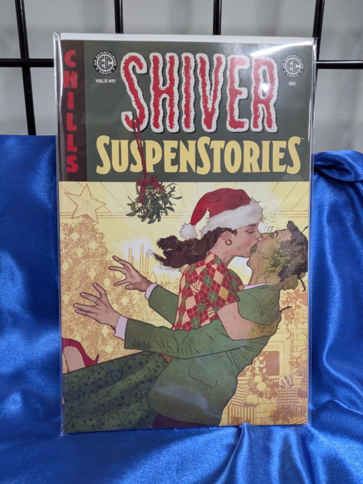 EC SHIVER SUSPENSTORIES 2 #1 COVER B ADAM HUGHES VARIANT 2025 ONI 122425