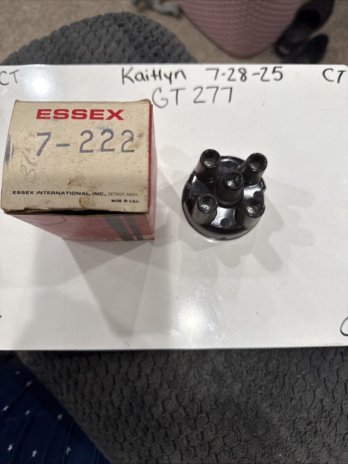Essex Distributor Cap 7-222