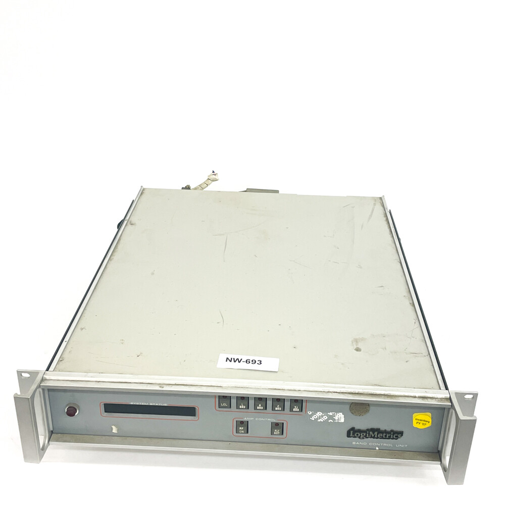 LogiMetrics SK3430 Band Control Unit with HP 10833A GPIB Interface Cable Socket