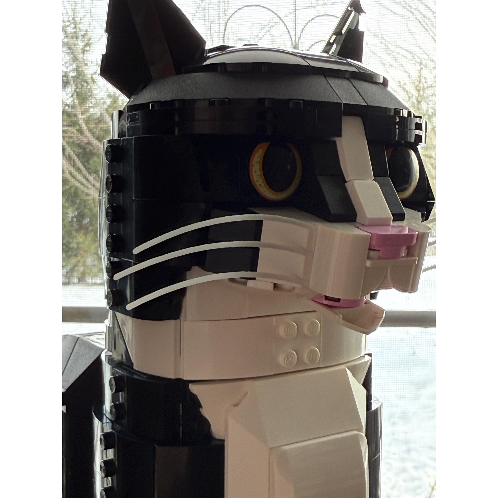 Whiskers Bundle for the Lego 21349 Tuxedo Cat - Includes 4 sets