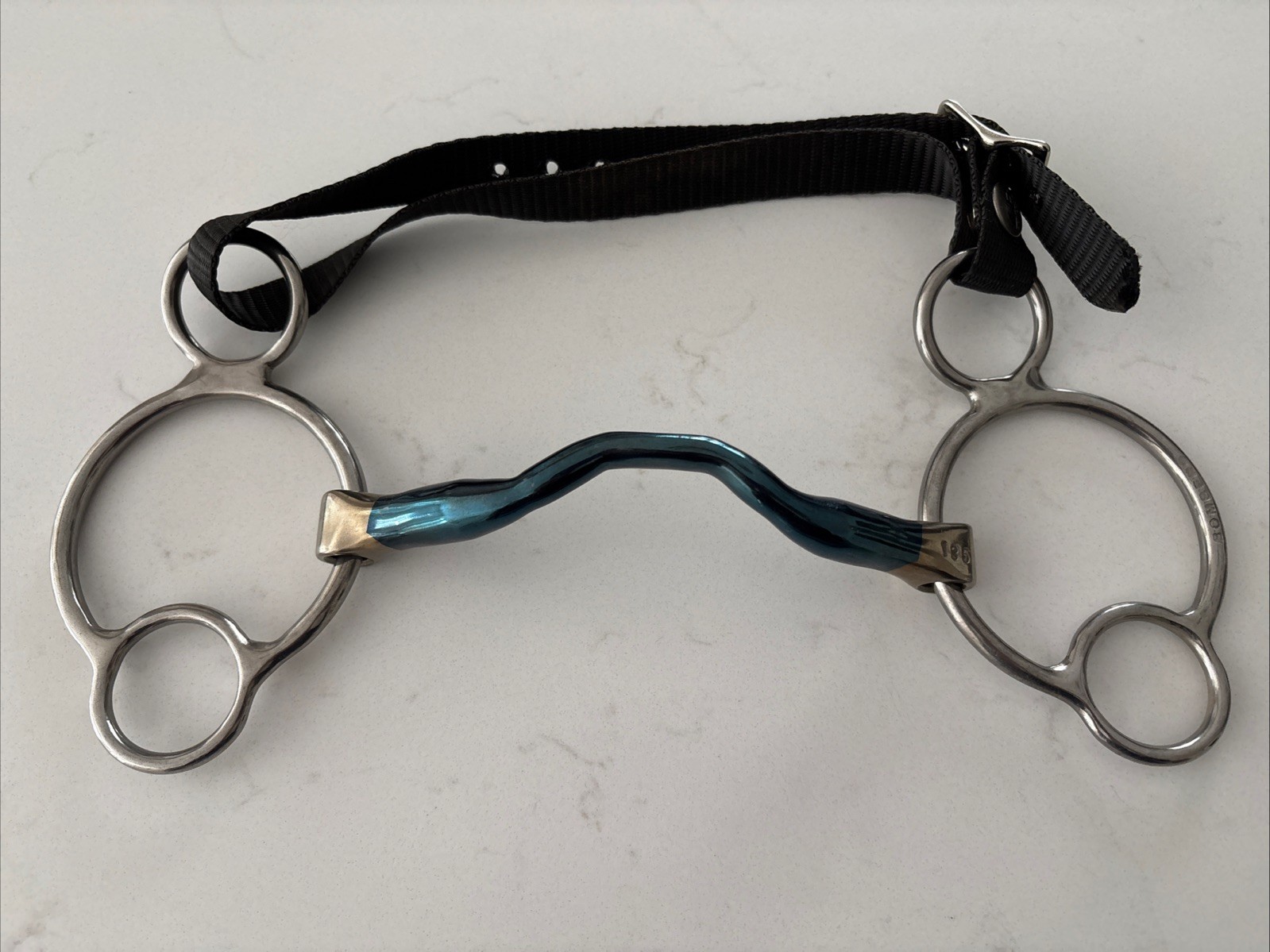 NEW Bombers Happy Tongue 2 1/2 Ring Bit 135, 5 1/4”