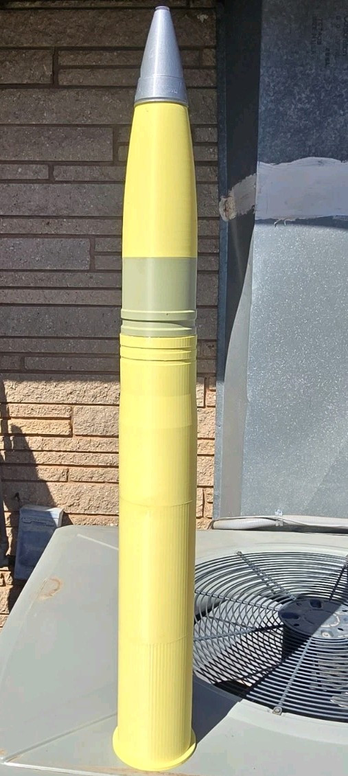 WW2 German Flak 88 Shell 1:1 Scale 3D Printed Replica
