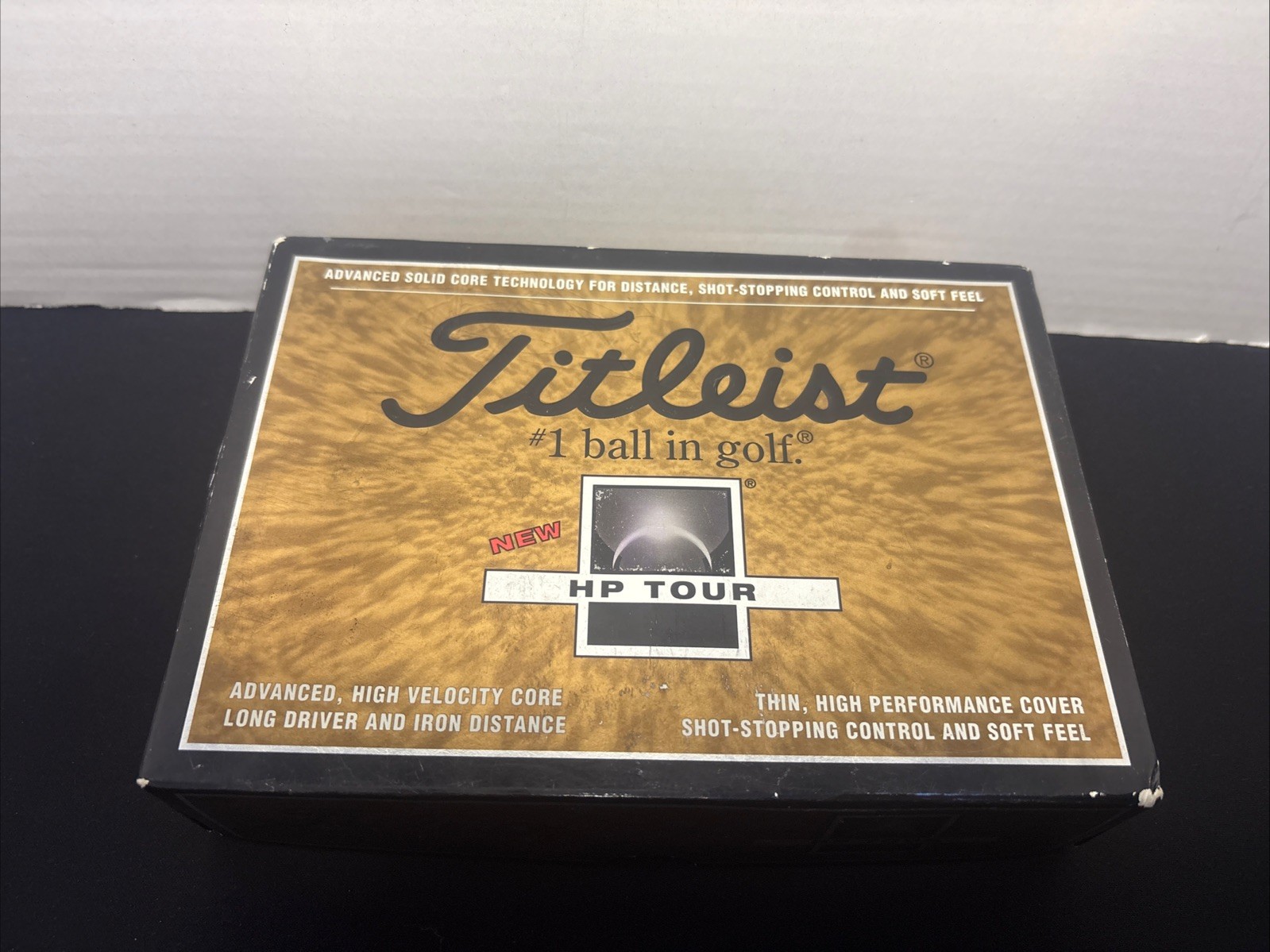 Titleist HP Tour Golf Balls - White (One Dozen) with LOGO on them New In Box ⛳️