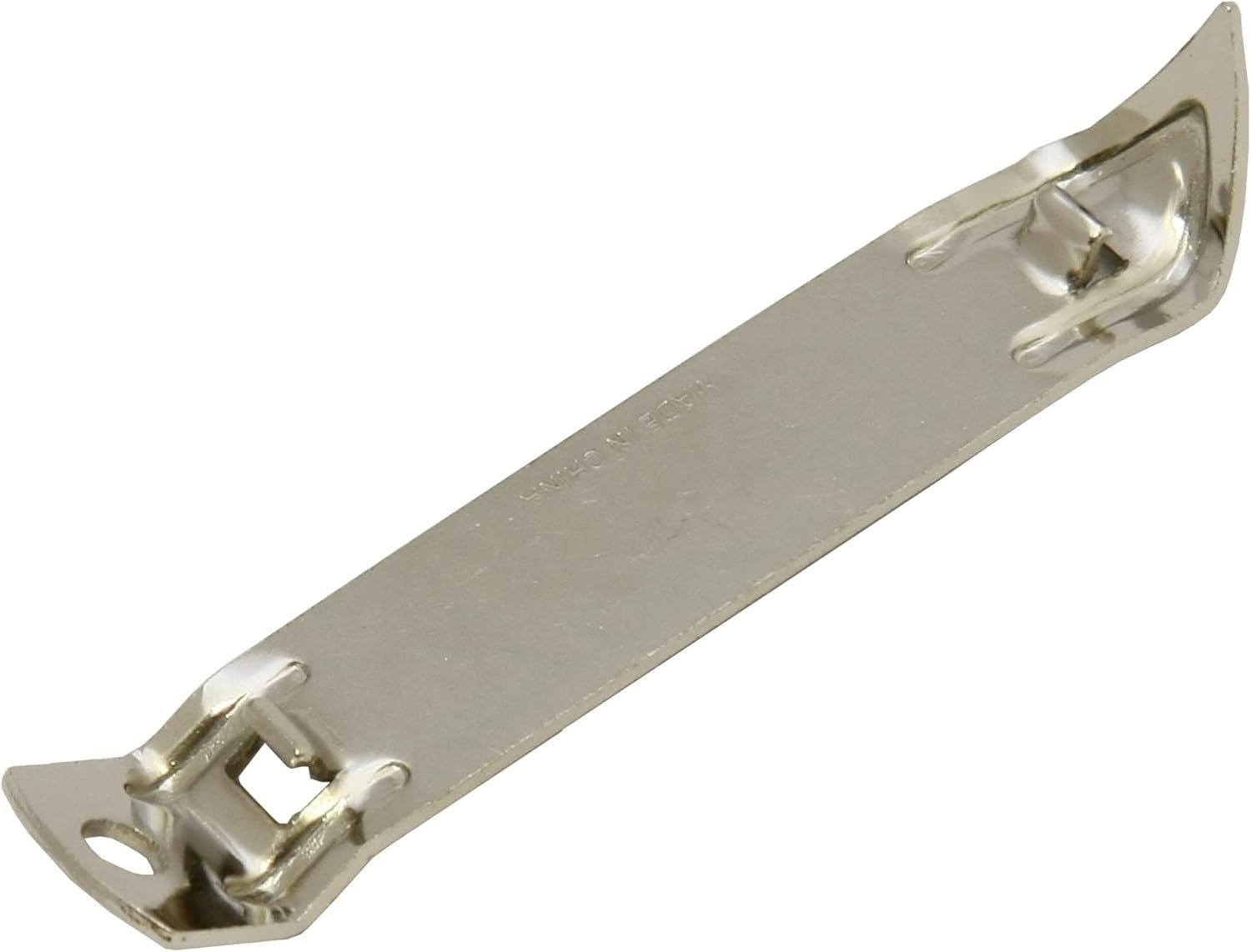 Iron Plated Bottle Opener, 4.25 Inch, Heavy Duty Metal Can Opener Tool, Rust