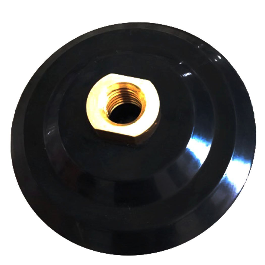 6 inch hook and loop backing pad - Rubber Backing Pad, Arbor 5/8" 11