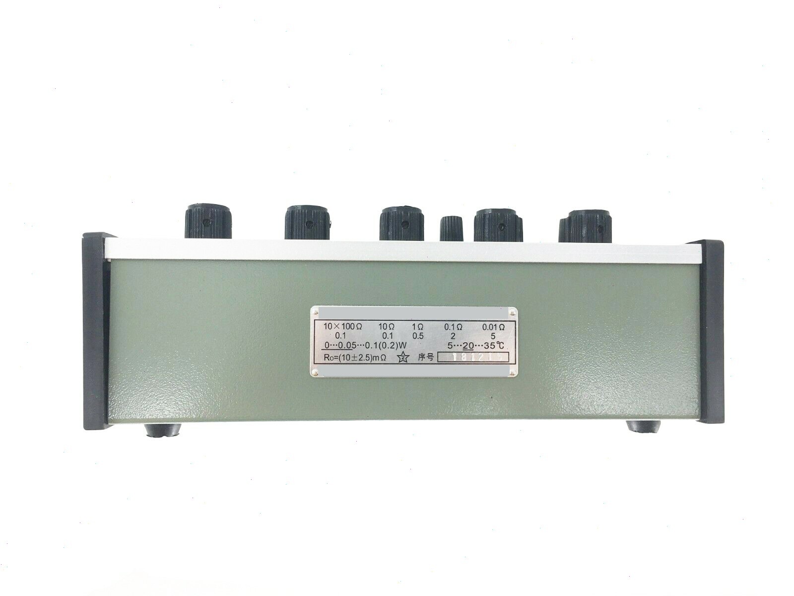 Decade Resistance Box 5 Dials DC Resistor Box DC Bridge with Max Value 1111.1Ohm