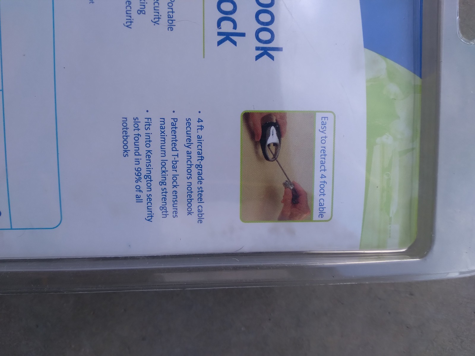 NEW Kensington Portable Notebook Combination Lock