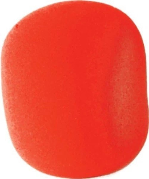 Foam Ball-Type Microphone Windscreen, Red