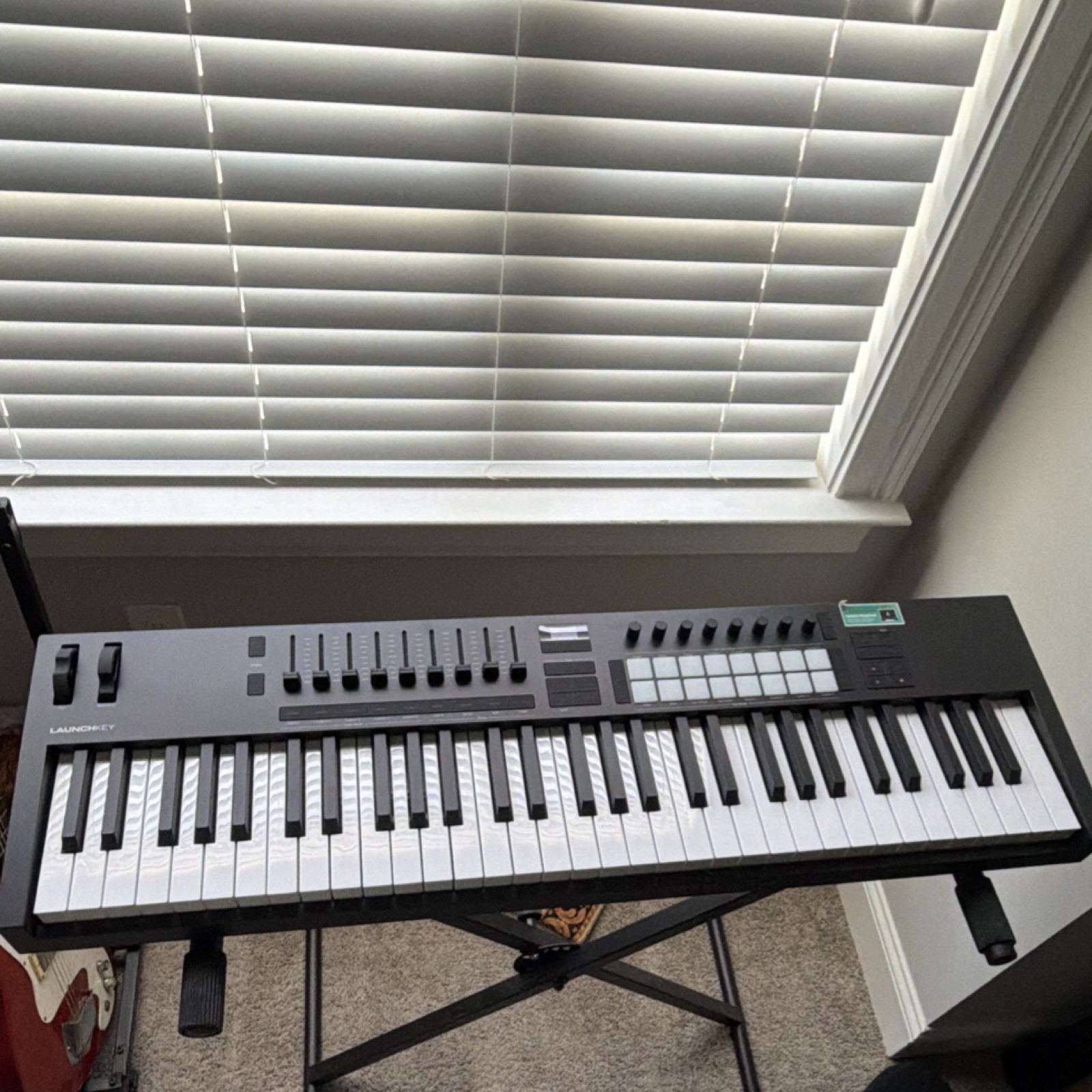 Novation Launchkey 49 MK4 MIDI Keyboard Controller 49-Key USB Faders Pads Knobs
