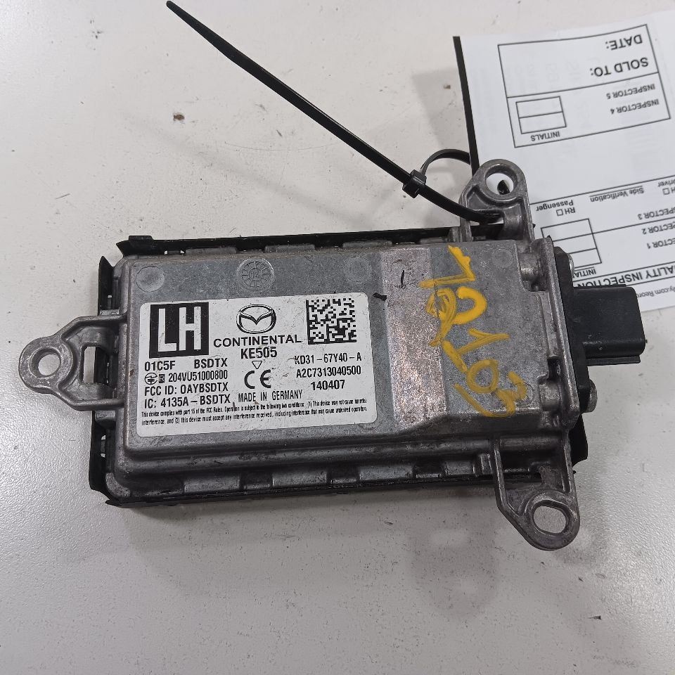 Driver Chassis ECM Driver Assist Blind Spot Alert Fits 13-15 Mazda CX-5 OEM