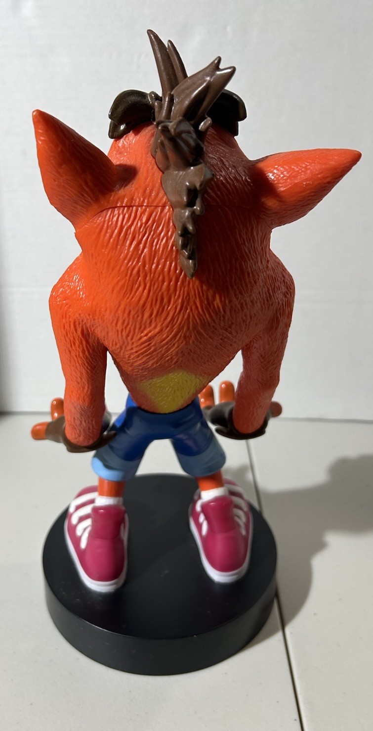 12.5” XL Crash Bandicoot Cable Guys Phone & Controller Holder