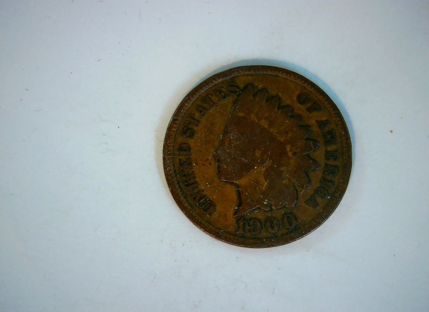 United States 1900 1 Cent Indian Head Cent Coin