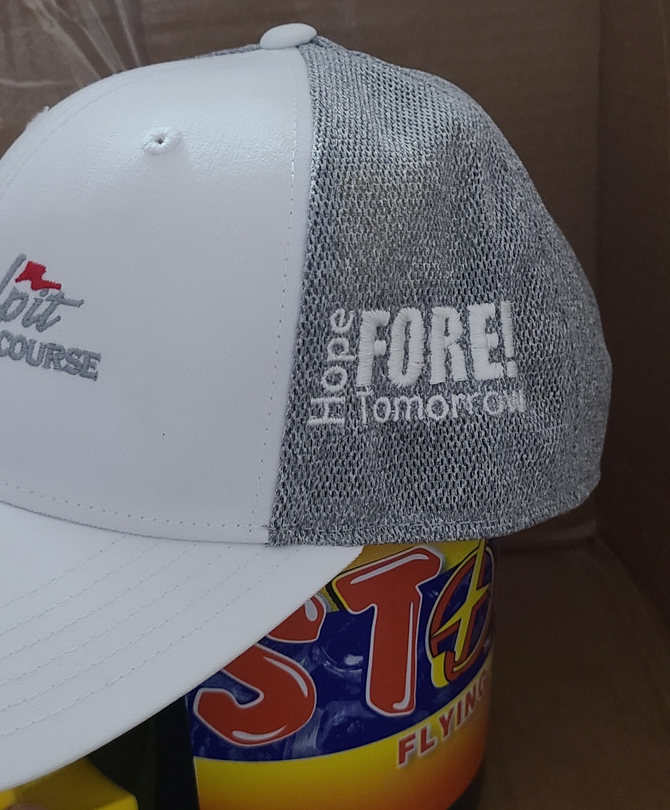 Bully Pulpit golf course "hope fore tomorrow" snapback White