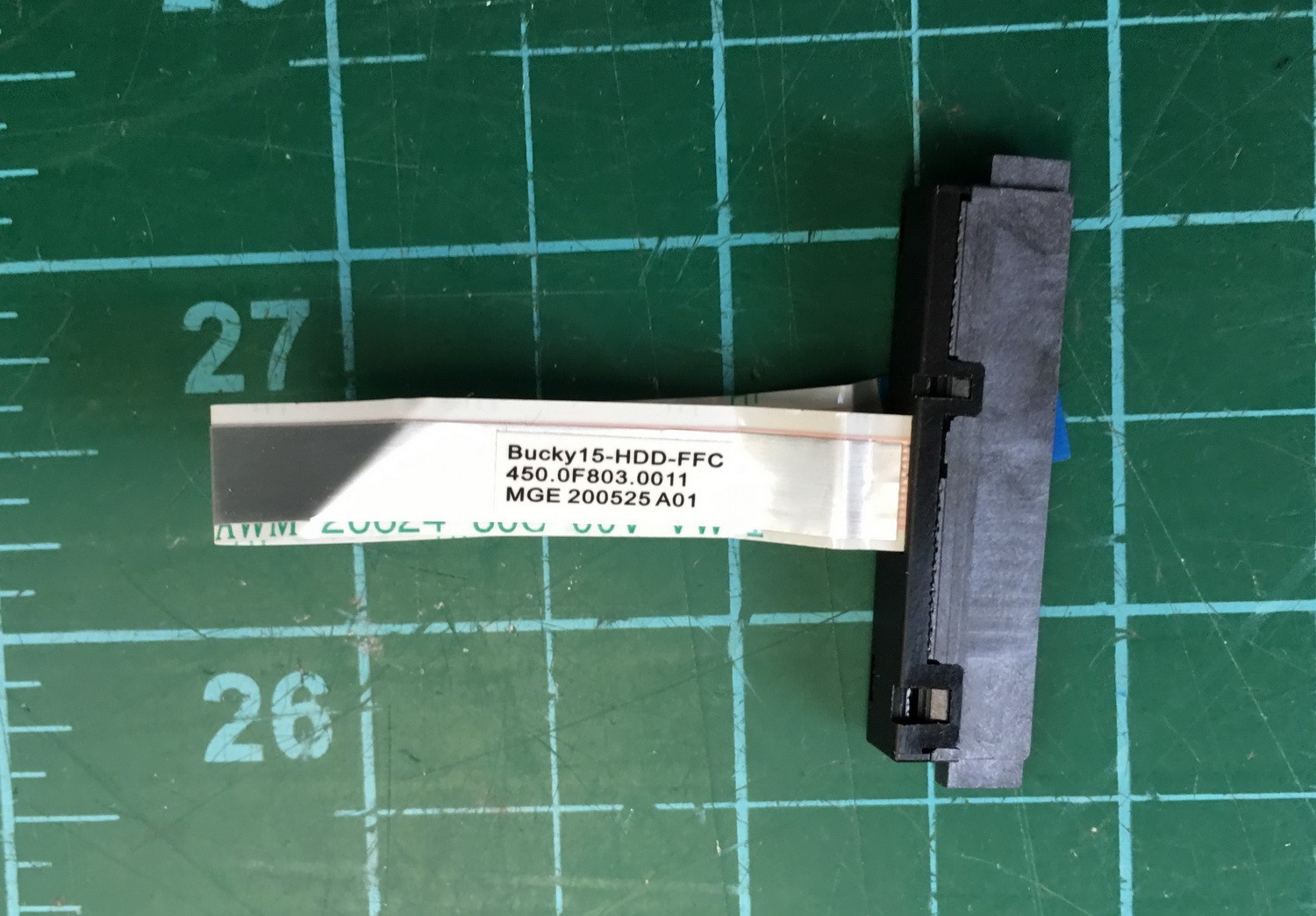 Dell Inspiron 15 5580 5585 HDD Hard Drive Connector w/ Cable 450.0F803.0011