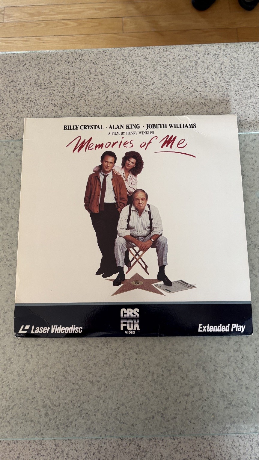 Memories of Me LaserDisc 1988 Comedy Drama Billy Crystal Henry Winkler CBS FOX