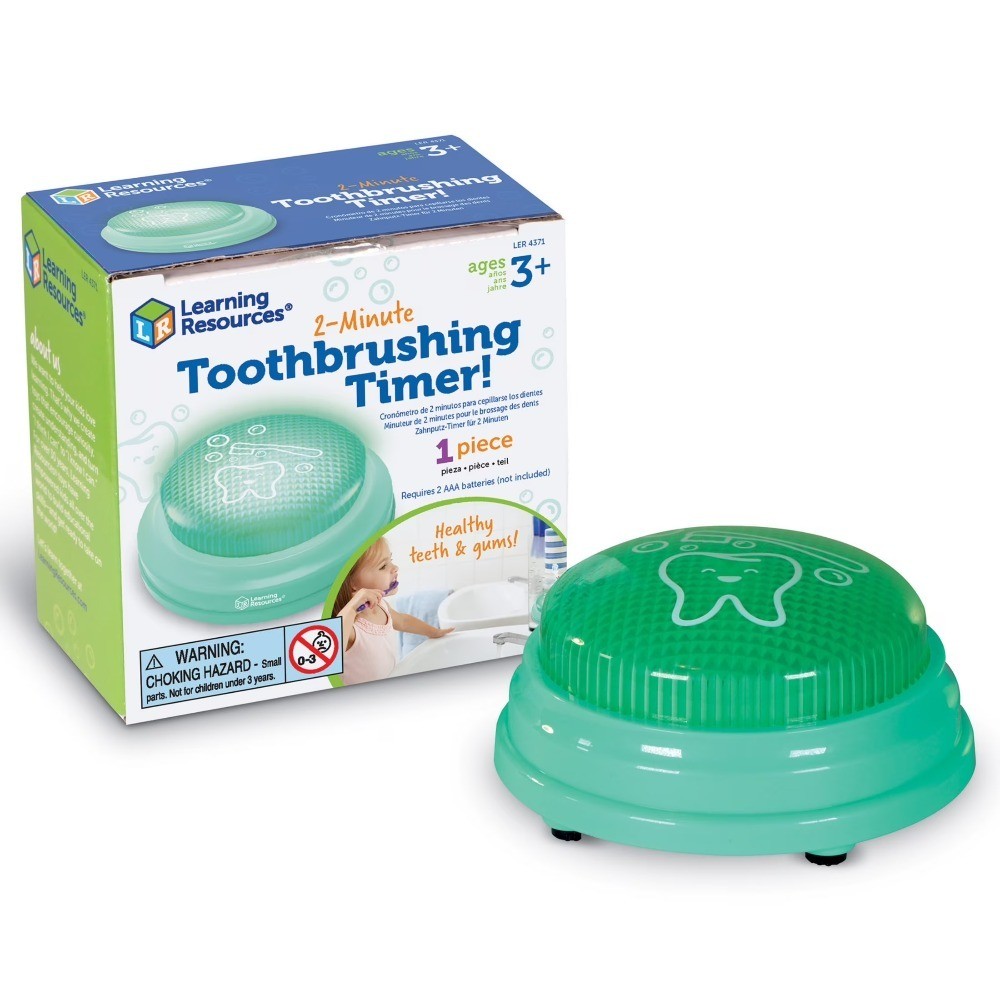 2-Minute Toothbrushing Timer, Toddler Timer Bathroom, Ages 3+