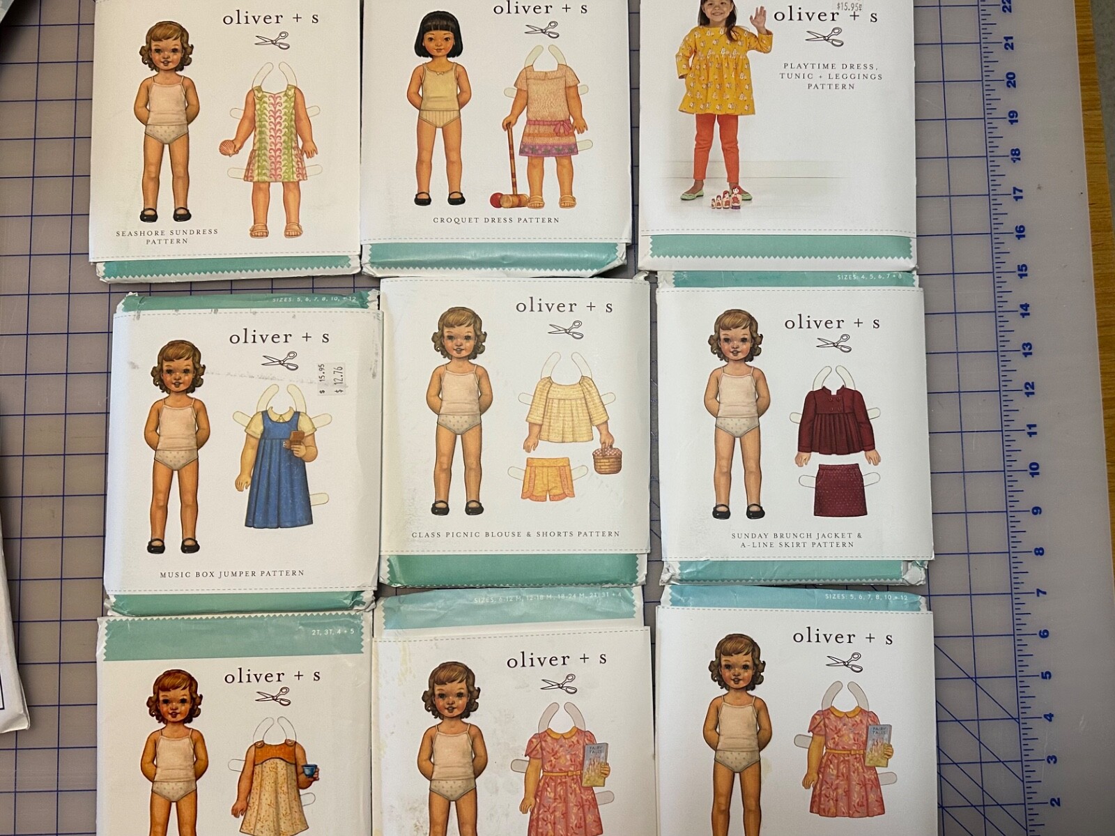 Heirloom Sewing Patterns by  Oliver & S