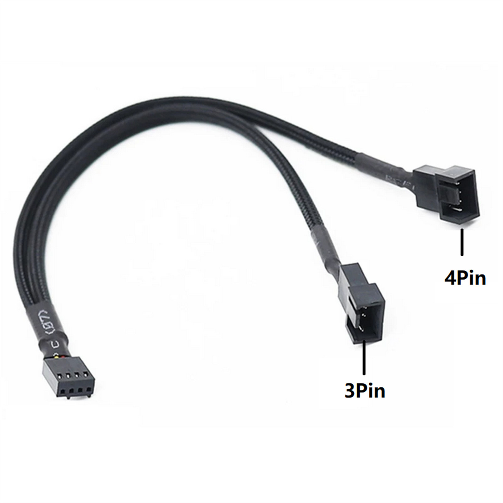 4Pin 1 To 2 Fan Extension Splitter Cable 4Pin 1 To 2 Fan Extension Cable A