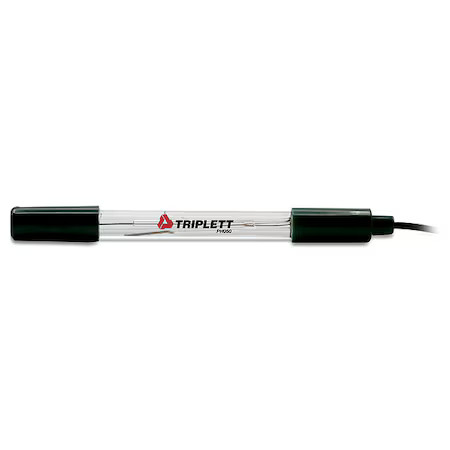 TRIPLETT PH050 Electrode, 3/8" Dia, 5" H, Polycarbonate
