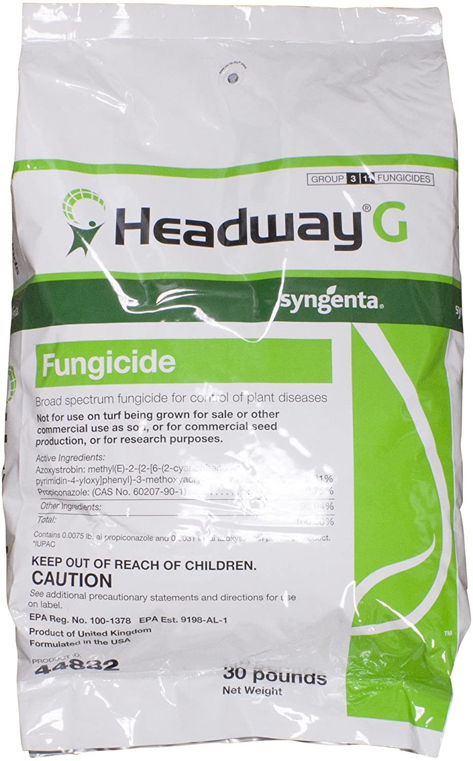 Headway G Granular Fungicide - 30 Pound - 30 LB