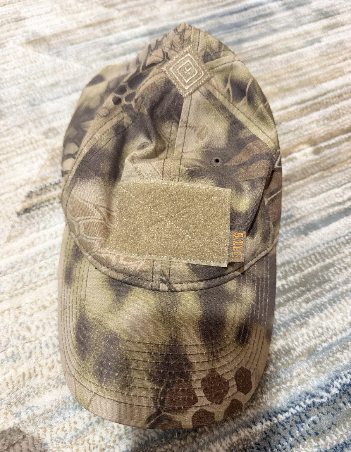 United States Army Camouflage Adjustable Baseball Cap Hat - Militaria