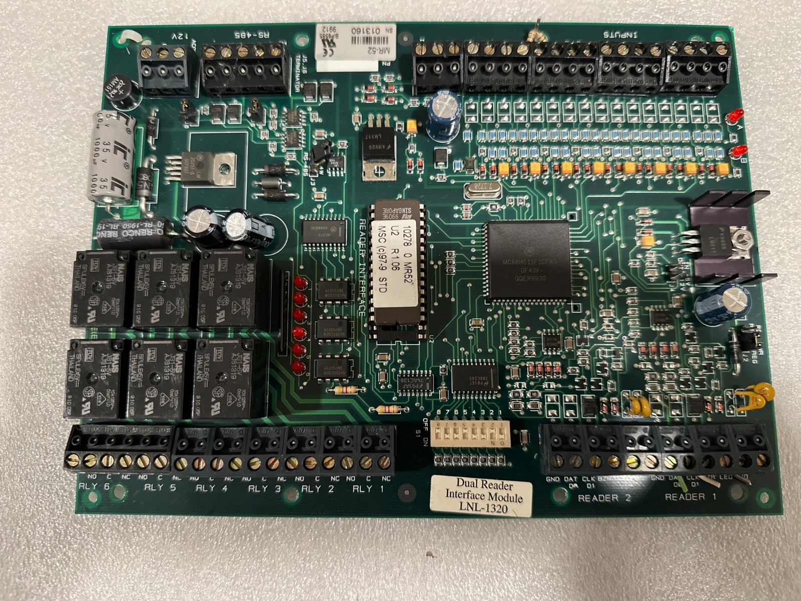 Lenel LNL-1320 Dual Reader Interface Module
